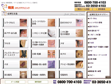 Tablet Screenshot of photo.seibi-skincare.jp